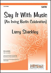 Say It With Music SATB choral sheet music cover